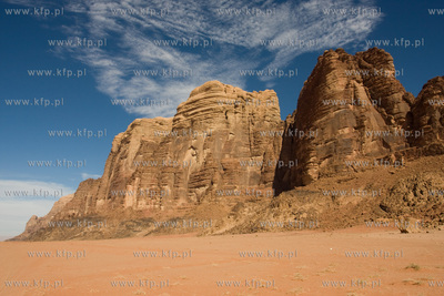 Wadi Rum Jordania NZ Pustynia Wadi Rum. 04.11.2009...