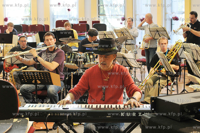 Sopot. Sala Kameralna w Operze Lesnej. Proby przed...