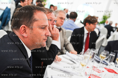 Sopot. Hipodrom. Letnia Gala Biznesu. n/z Tomasz Arabski...