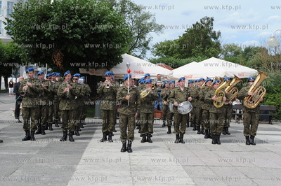 Sopot - molo. Uroczyste obchody Swieta Policji, podczas...