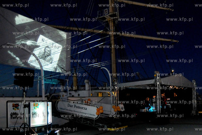 Plenerowy filmu niemego Goraczka zlota z1925roku w...