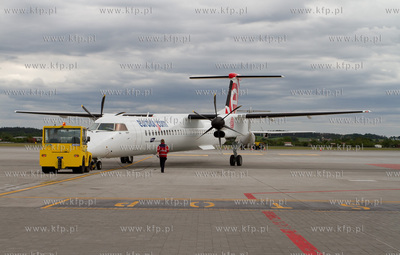 Po raz pierwszy odwiedzil gdanskie lotnisko najnowszy...