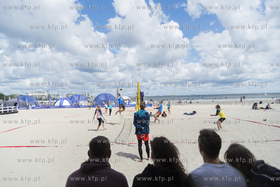 Gdynia. Podwórko Nivea na Plaży. 01.07.2018