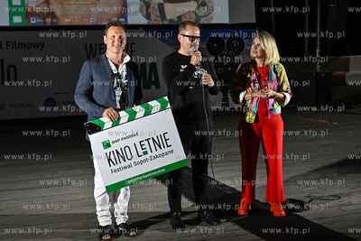 Sopot. BNP Paribas Kino Letnie Sopot-Zakopane. Kawiarnia...