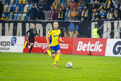 Arka Gdynia - Stal Stalowa Wola n/z Dawid Gojny 24.11.2024...
