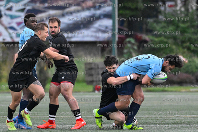 Sopot. Stadion Ogniwo Sopot. Ekstraliga rugby. Energa...