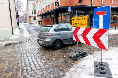 Rozpoczęcie prac remontowych na moście na ulicy Elżbietańskiej...