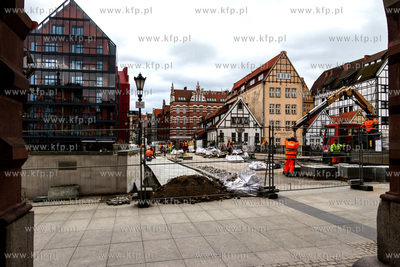 Remont nawierzchni Mostu Zielonego nad Motławą w...