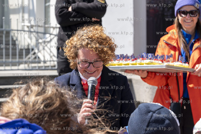 Sopot. Skwer Kuracyjny. Weekend Europejski. Tort w...