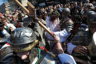 Gdansk. Misterium Meki Panskiej.10.04.2009fot. Wojtek...