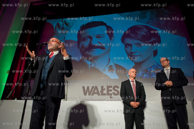 Pierwszy oficjalny polski pokaz filmu Andrzeja Wajdy...