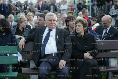 Gdansk, spektakl z okazji rocznicy podpisania porozumien...