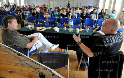 Gdansk. Technikum Lacznosci. IV Areopag Mlodych. Debata...