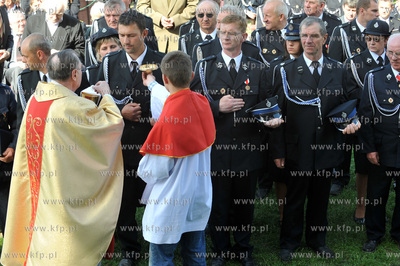 Otwarcie nowej remizy OSP w Sulminie oraz poswiecenie...