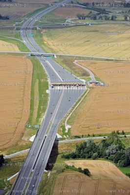 Poczatek autostrady A1 w Rusocinie pod Pruszczem Gdanskim...