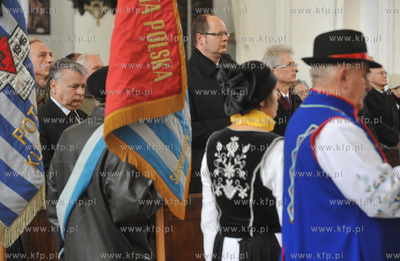 Gdansk. Bazylika Mariacka. Msza zalobna w intencji...