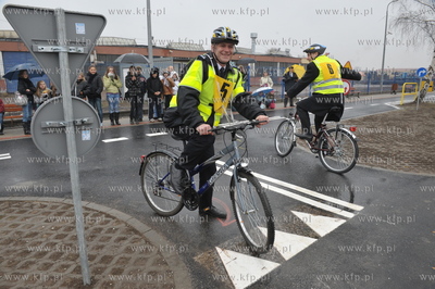 Otwarcie nowoczesnego miasteczka ruchu drogowego, ktore...