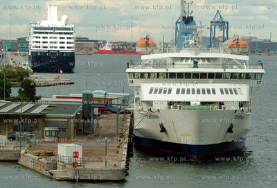 Prom Polskiej Zeglugi Baltyckiej  PZB "Pomerania" ...