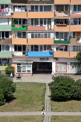 Gdansk Przymorze. Falowiec na al. Rzeczypospolitej...