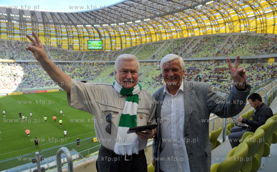 Mecz inauguracyjny na PGE Arena w Gdansku pomiedzy...