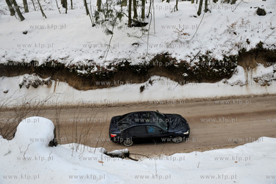 Lesna droga pomiedzy Sulminem na Kaszubach, a Otominem....