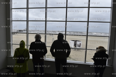 Sztorm i wiatr w Sopocie. Molo zostało zamknięte...