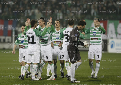 Gdansk. Mecz 1/2 finalu Remes Pucharu Polski w pilce...