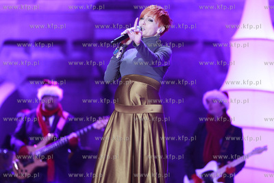 Gdansk. Dlugi Targ. Koncert Cała Polska śpiewa kolędy...