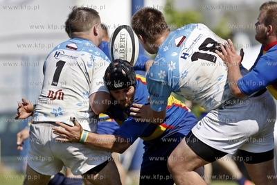 Sopot. I Liga Rugby. Mecz Ogniwo Sopot - Juvenia Krakow....