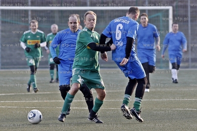 Gdansk. Boisko przy ul. Traugutta.  Sylwestrowy mecz...