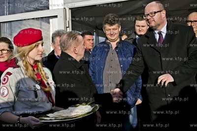 Gdansk. Targ Weglowy. XXIVWigilia dla ubogich, samotnych...