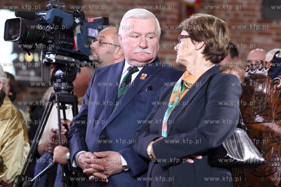 Gdansk. Uroczystosci 25 rocznicy podpisania Porozumien...