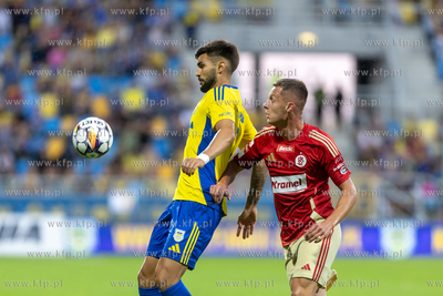 Fortuna 1 Liga. Arka Gdynia - ŁKS Łódź. Nz.
29.07.2024
fot....