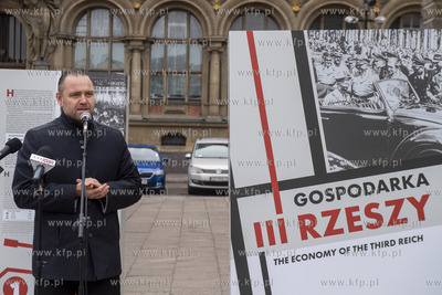 Prezentacja wystawy "Gospodarka III Rzeszy",  na Targu...