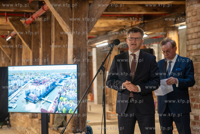 Spacer i konferencja na zakończenie inwestycji, realizowanej...
