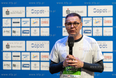 PKO Sopot Półmaraton. Dekoracja zwycięzców. Nz....