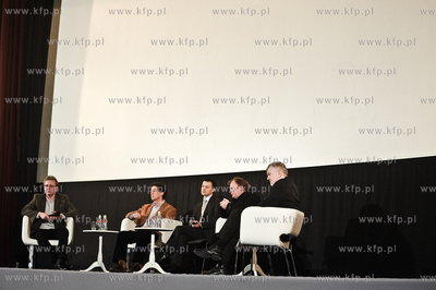 Gdansk, kino Neptun. Premiera filmu Swietlik, w rezyserii...