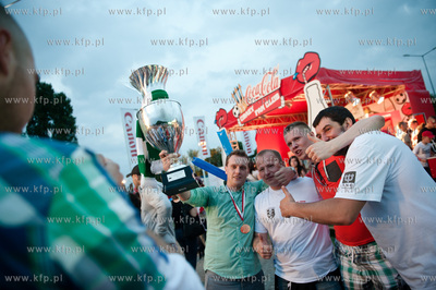 Gdansk. Fanzone - Strefa Kibica. Relacja meczu finalowego...