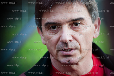 Gdansk. Pierwszy trening Reprezentacji Polski w pilce...