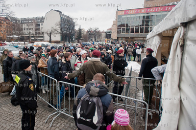 Gdansk. Targ Weglowy. Wielka Sobota. Sniadanie wielkanocne...