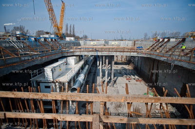 Gdansk. Wisloujscie. Zmontowana, przygotowana do pracy...