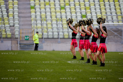 Gdansk. Stadion PGE Arena. Mecz z pewna wygrana - mecz...