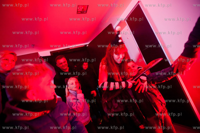 Gdansk. Przygotowane z okazji halloween, nocne zwiedzanie...