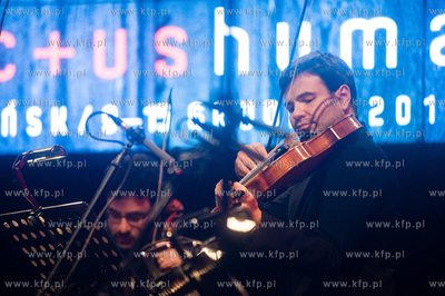 Gdansk. Centrum sw. Jana. Fwstiwal Actus Humanus 2013....