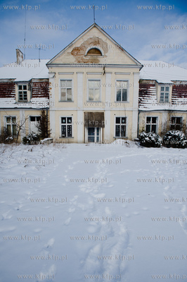 Tereny zespolu dworsko-palacowego z folwarkiem w Rusocinie.
27.01.2014
fot....