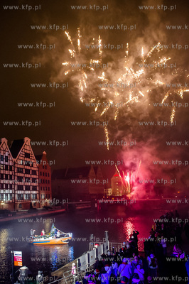 Gdansk. Przywitanie Swietego Mikolaja, parada zaczarowanego...