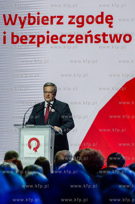 Sopot. Hala 100-lecia. Final Maratonu Poparcia Bronislawa...