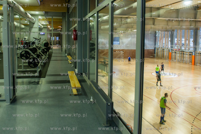 Gdynia. Oksywie. Nowo otwarte Akademickie Centrum Sportowe...