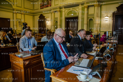 Gdańsk. Siedziba Rady Miasta. Akcja Stowarzyszenia...
