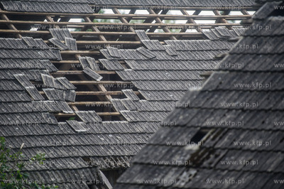 Rytel k. Chojnic. Skutki nawałnicy, która z piątku...